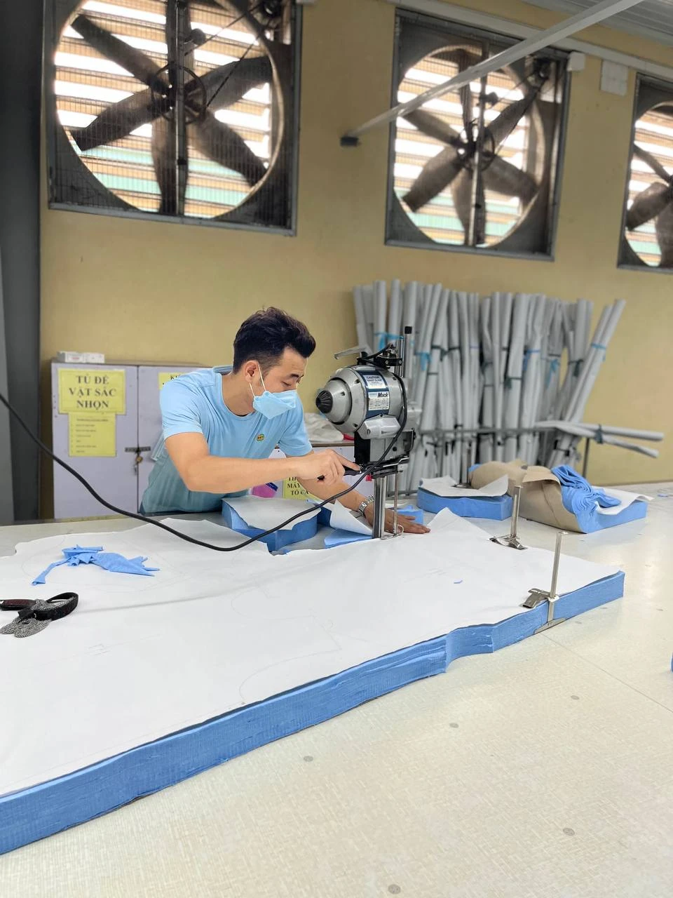 Hình ảnh hoạt động của nhân viên tại xưởng